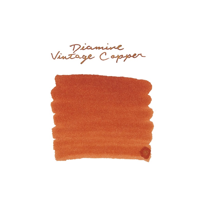 Diamine Vintage Copper – Ink Sample