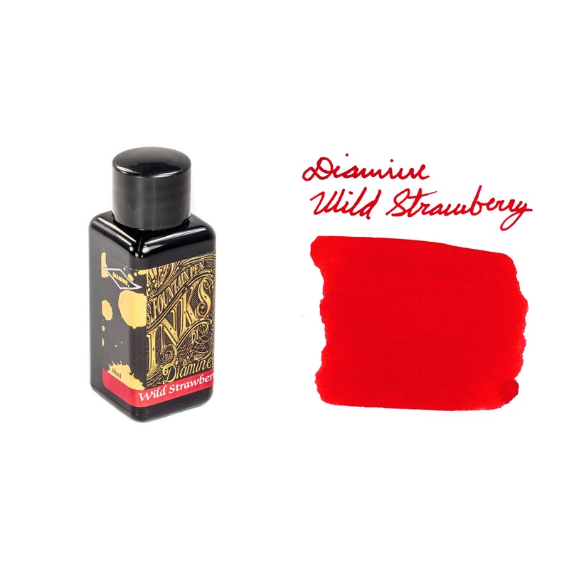 Diamine Wild Strawberry – 30ml Bottled Ink