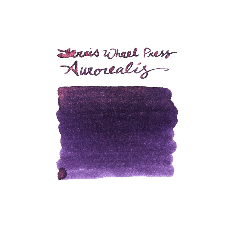 Ferris Wheel Press Aurorealis – Ink Sample (2024 LE)