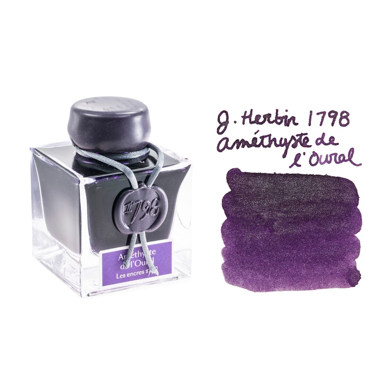 Jacques Herbin 1798 Amethyste de l’Oural – 50ml Bottled Ink