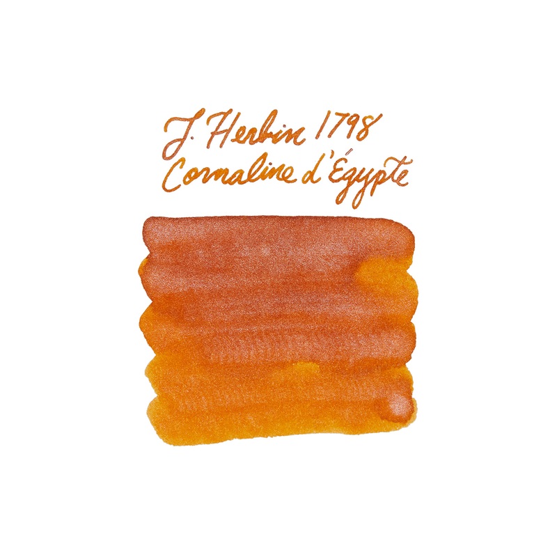 Jacques Herbin 1798 Cornaline d’Egypte – Ink Sample