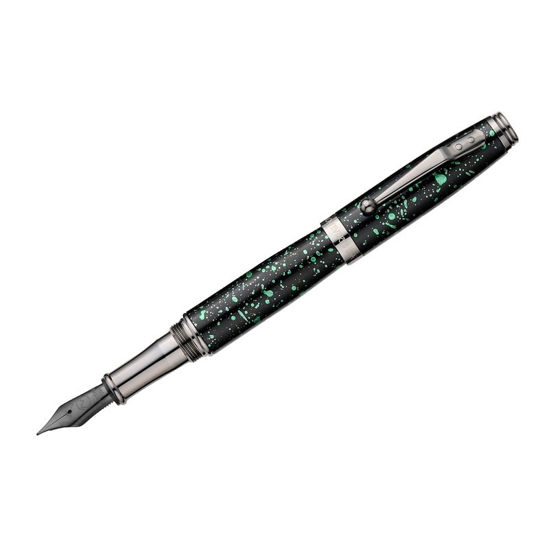 Monteverde Invincia Vega Fountain Pen – Starlight Green Fine