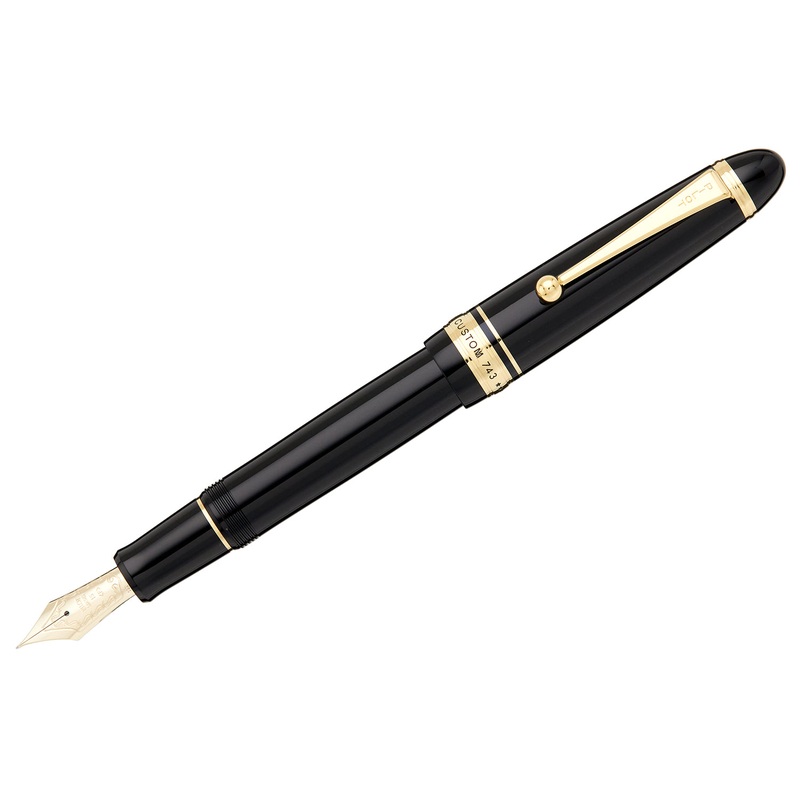 Pilot Custom 743 Fountain Pen – Black Extra-Fine