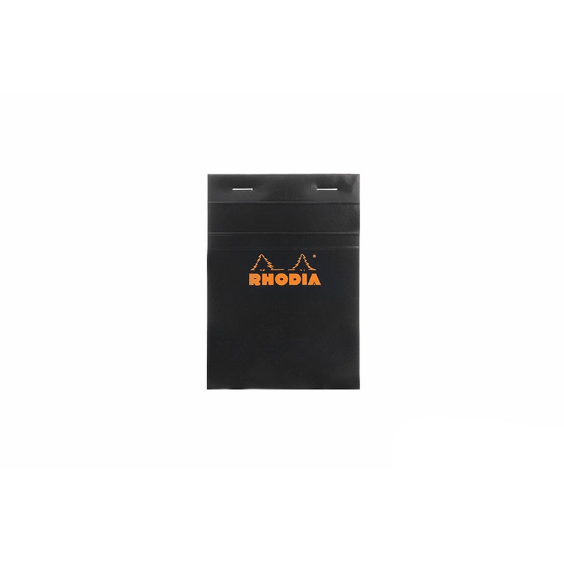 Rhodia No. 13 A6 Notepad – Black, Graph