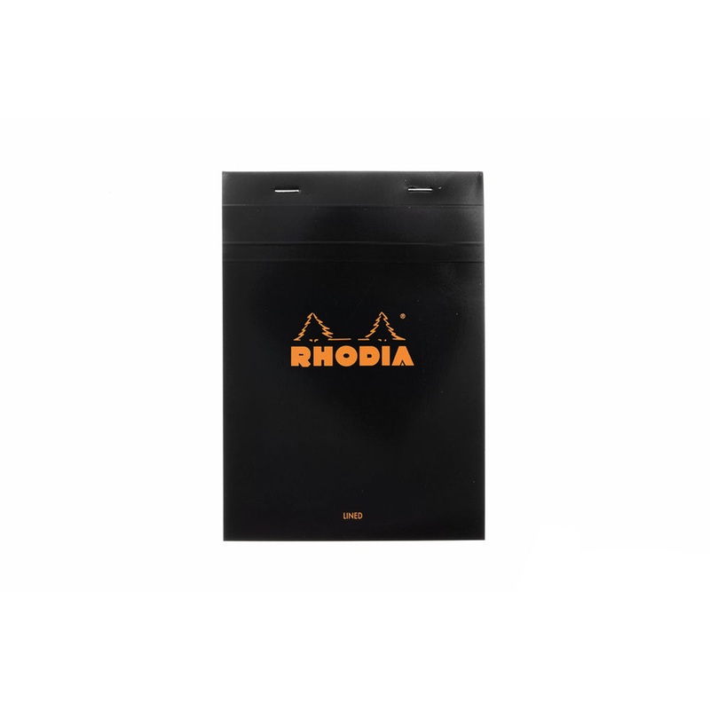 Rhodia No. 16 A5 Notepad – Black, Lined