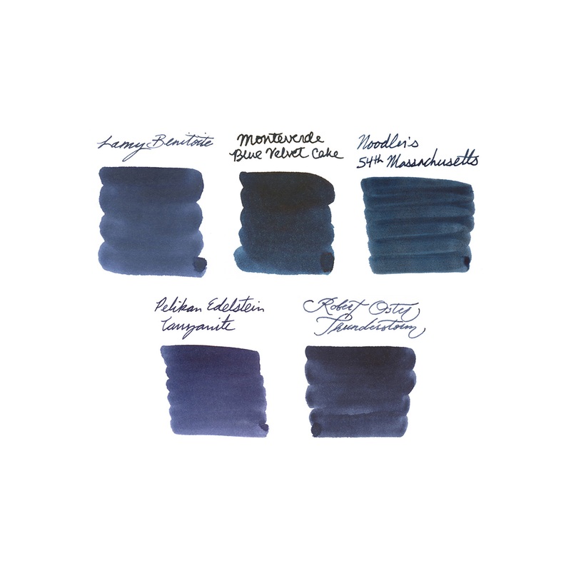Blue/Black Ink Sample Set