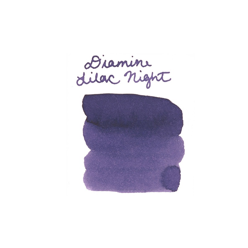 Diamine Lilac Night – Ink Sample