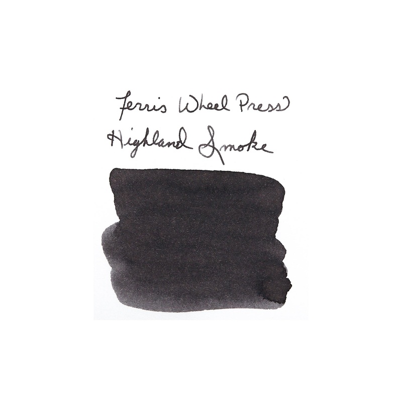 Ferris Wheel Press Highland Smoke – Ink Sample