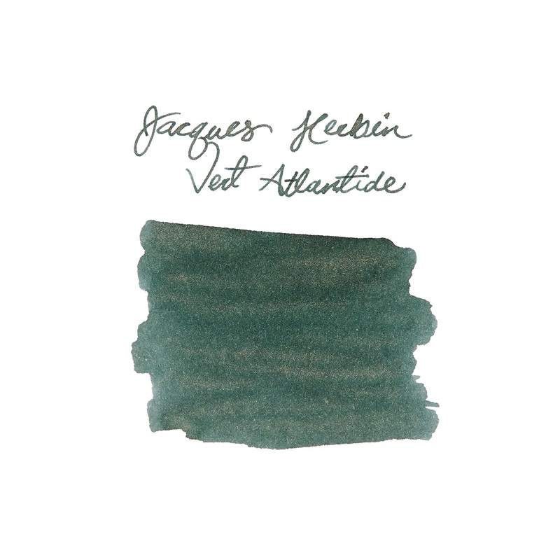 Jacques Herbin 350 Vert Atlantide – Ink Sample
