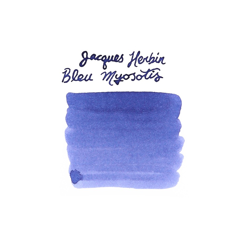 Jacques Herbin Bleu Myosotis – Ink Sample