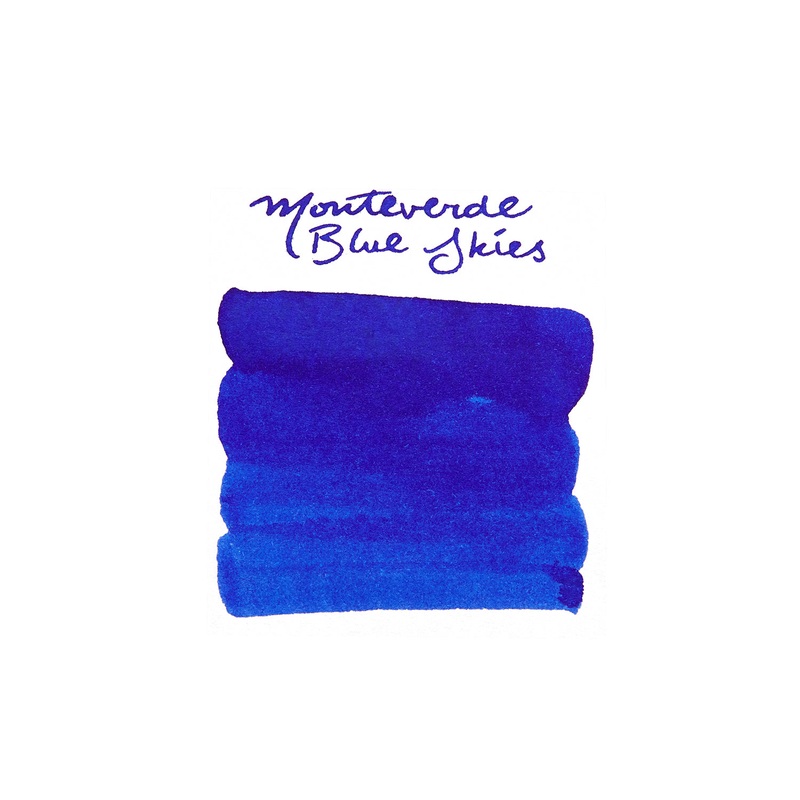 Monteverde Blue Skies – Ink Sample
