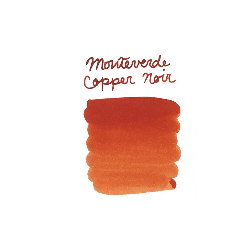 Monteverde Copper Noir – Ink Sample