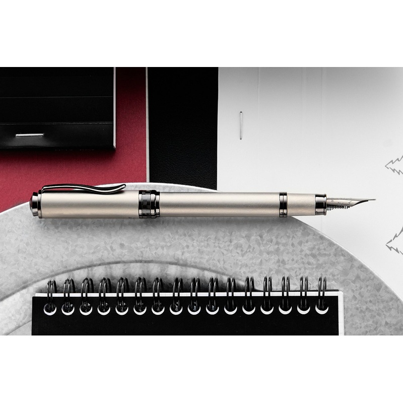 Monteverde Innova Titanium Fountain Pen Fine