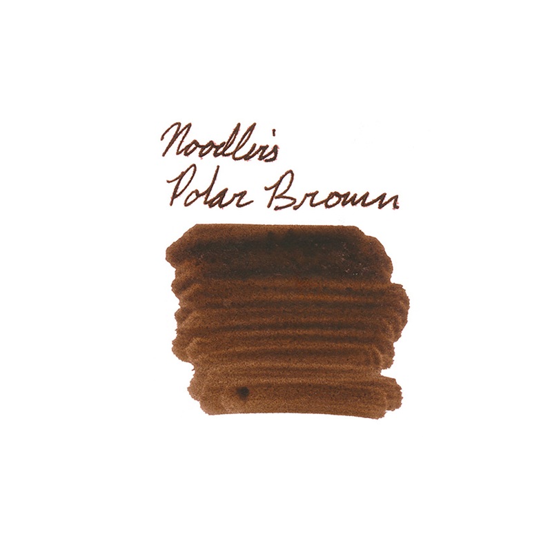 Noodler’s Polar Brown – Ink Sample