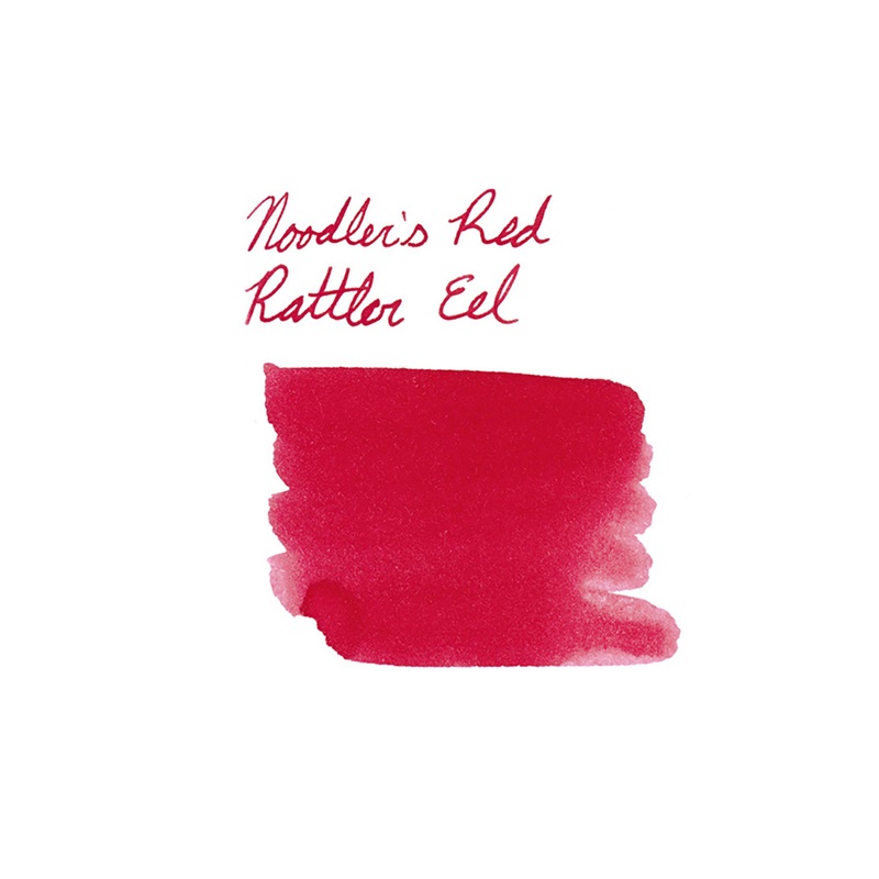 Noodler’s Rattler Red Eel – Ink Sample