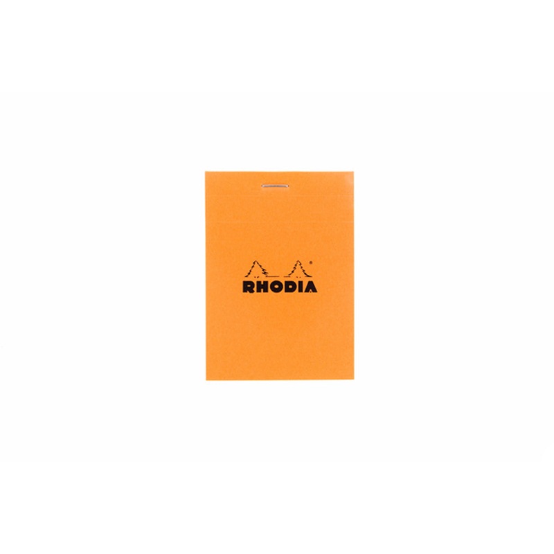Rhodia No. 11 A7 Notepad – Orange, Graph