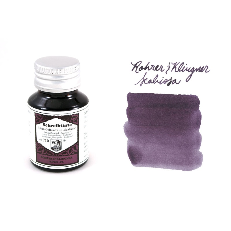 Rohrer & Klingner Scabiosa (iron gall) – 50ml Bottled Ink