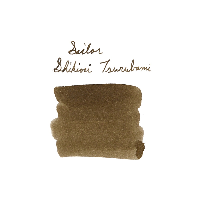 Sailor Shikiori Tsurubami – Ink Sample