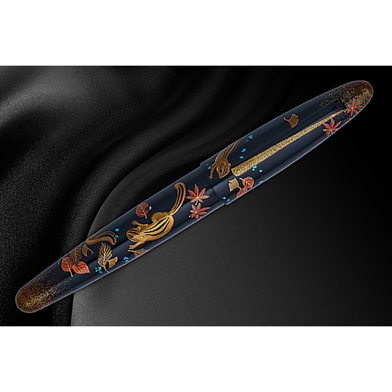 TACCIA Empress Maki-e Fountain Pen – Chipmunk (Limited Edition) Medium