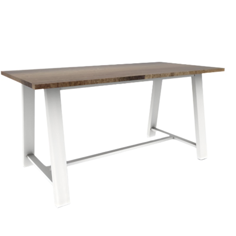 72″W x 36″D x 36″H Midtown Industrial Counter Height Conference Table