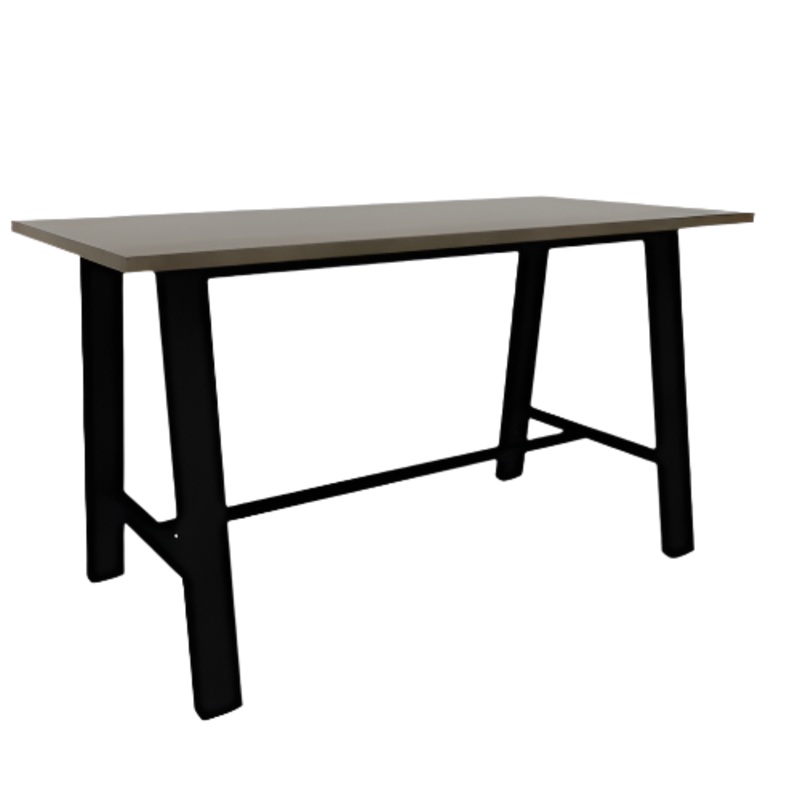 72″W x 36″D x 41″H Midtown Heavy Duty Standing Height Conference Table