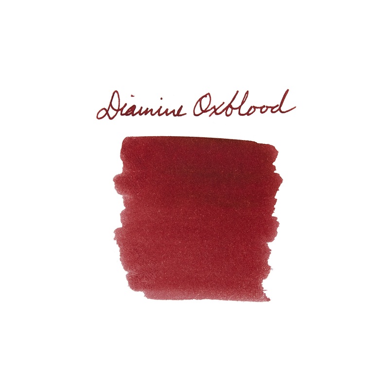 Diamine Oxblood – Ink Sample