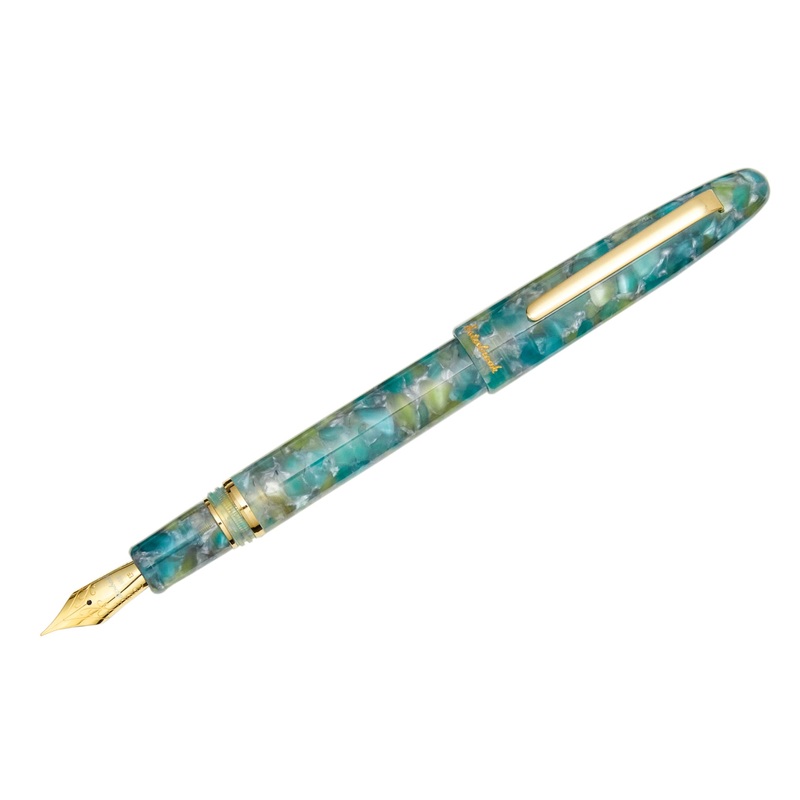 Esterbrook Estie Fountain Pen – Sea Glass/Gold Fine
