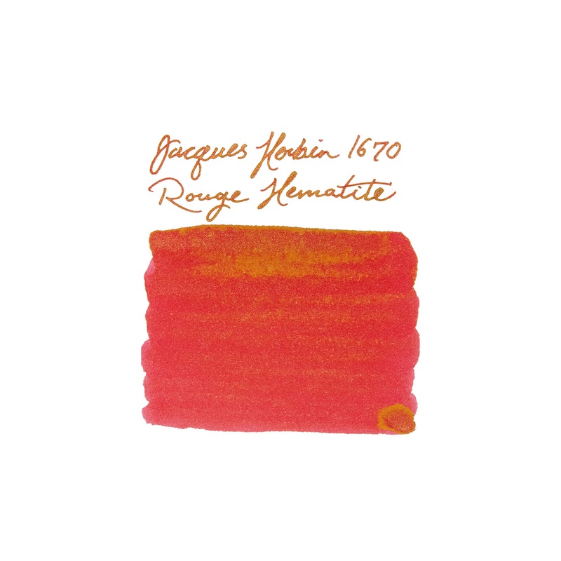 Jacques Herbin 1670 Rouge Hematite – Ink Sample