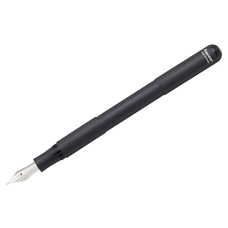 Kaweco Supra Fountain Pen – Aluminum Black Extra-Fine