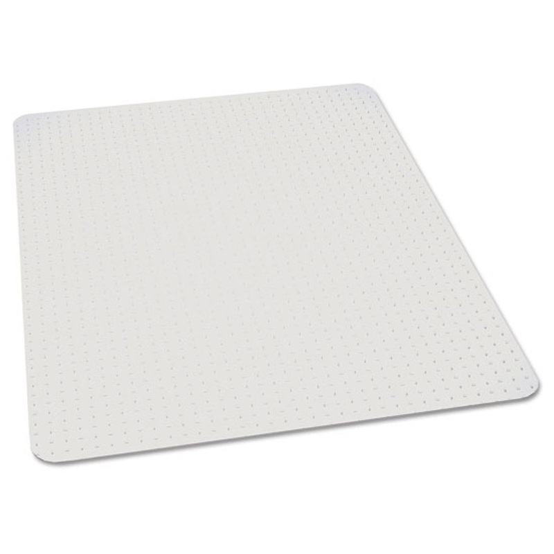 OS Everlife 45″ x 53″ Rectangle & Clear Chair Mat for Medium Pile Carpet