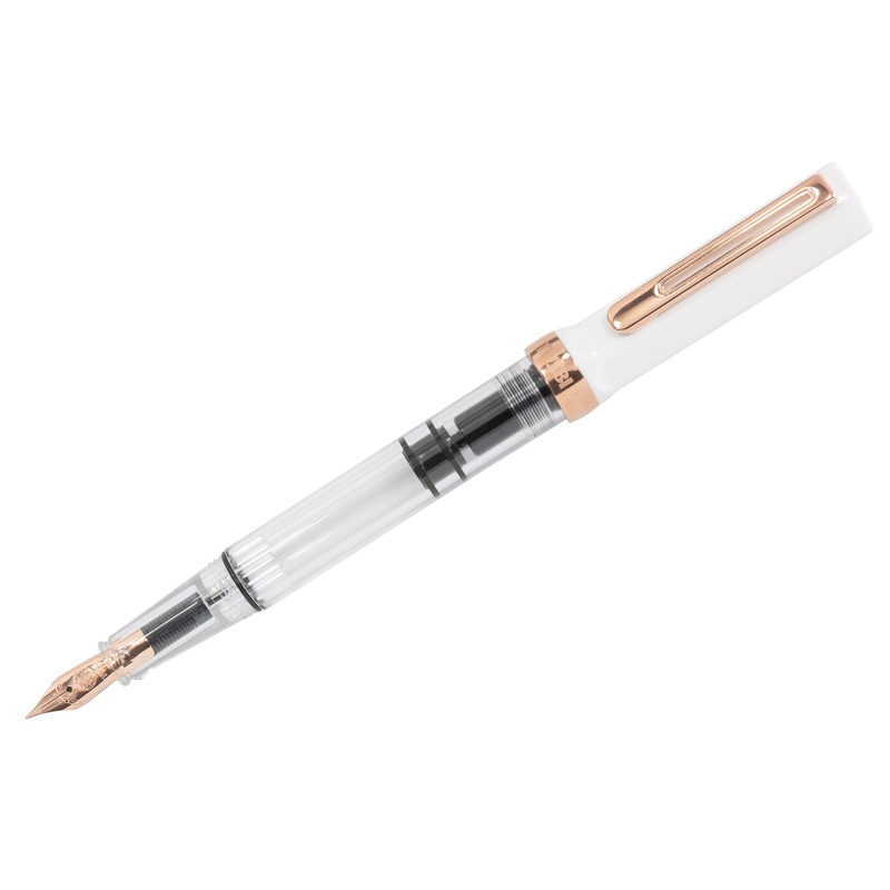 TWSBI ECO Fountain Pen – White RoseGold Extra-Fine