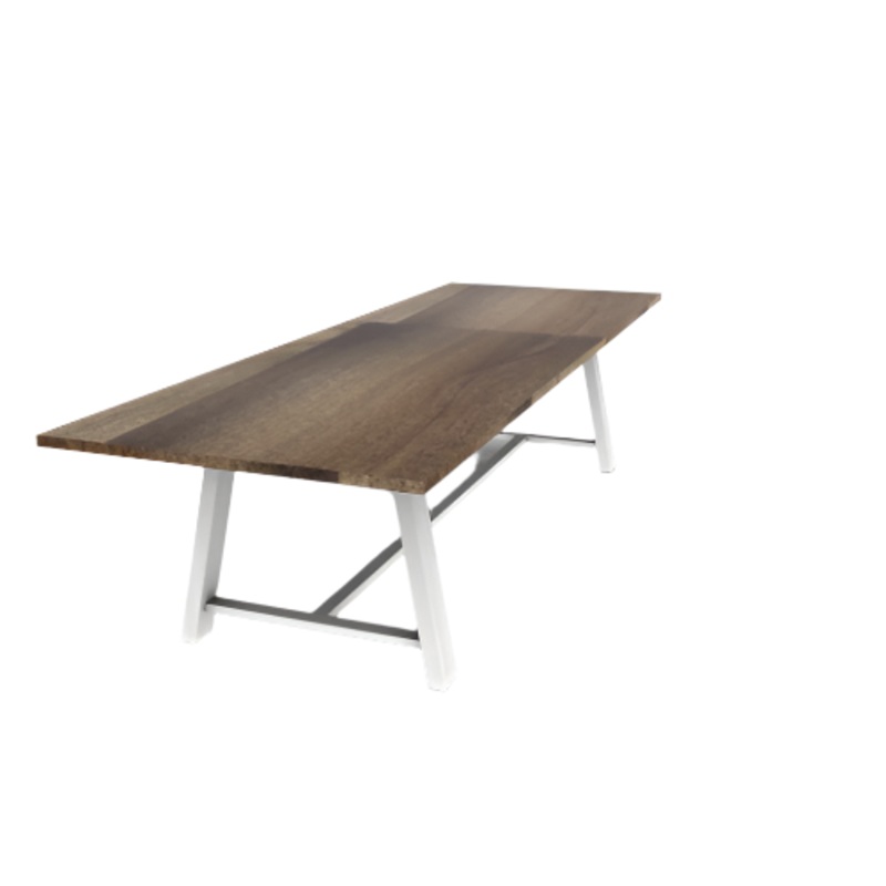 120″W x 42″D x 29″H Midtown Heavy Duty Wood Top Collaborative Table