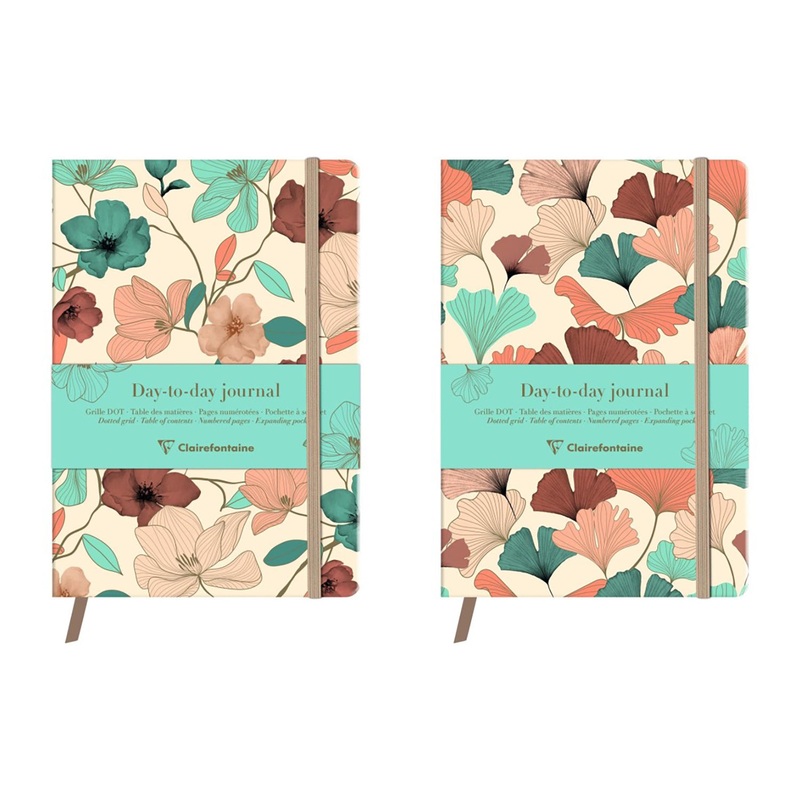 Clairefontaine Gaia Beige A5 Day to Day Journal – Dot