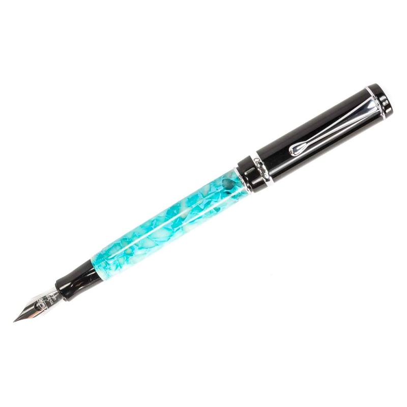 Conklin Duragraph Fountain Pen – Turquoise Nights Omniflex