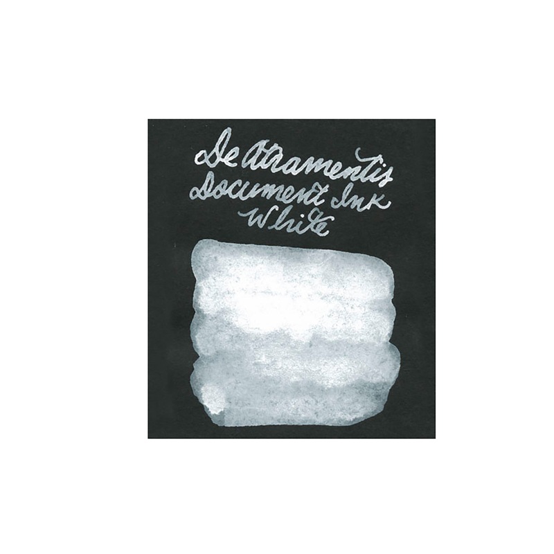 De Atramentis Document Ink White – Ink Sample