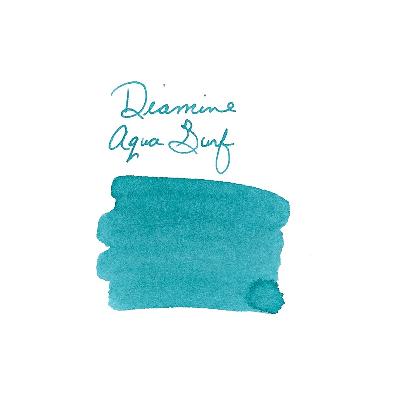 Diamine Forever Aqua Surf – Ink Sample