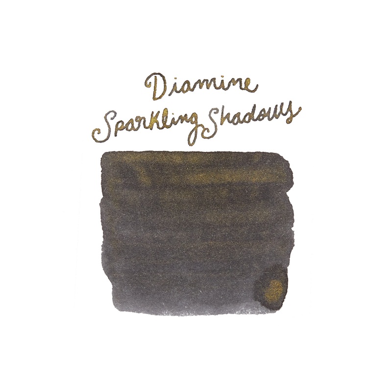 Diamine Sparkling Shadows – Ink Sample