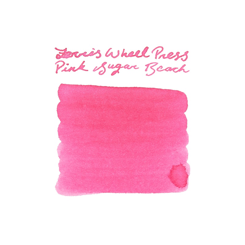 Ferris Wheel Press Pink Sugar Beach – Ink Sample
