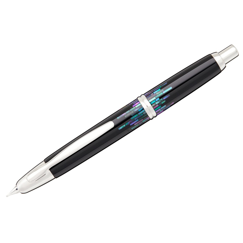 Pilot Vanishing Point Fountain Pen – Raden Stripe Medium