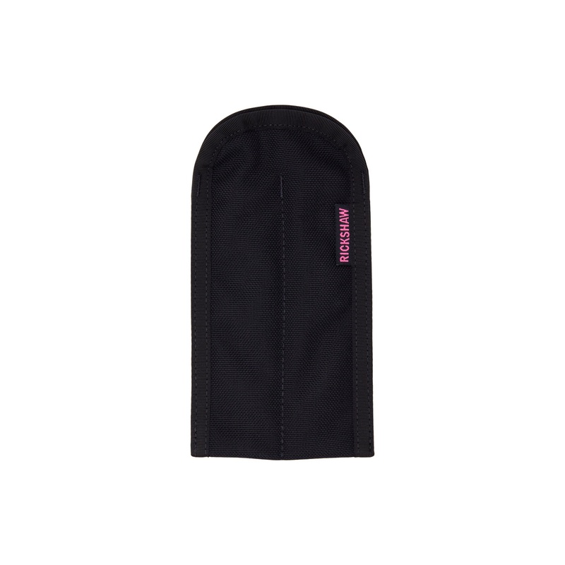 Rickshaw Bagworks 2 Pen Long Coozy – Black/Pink