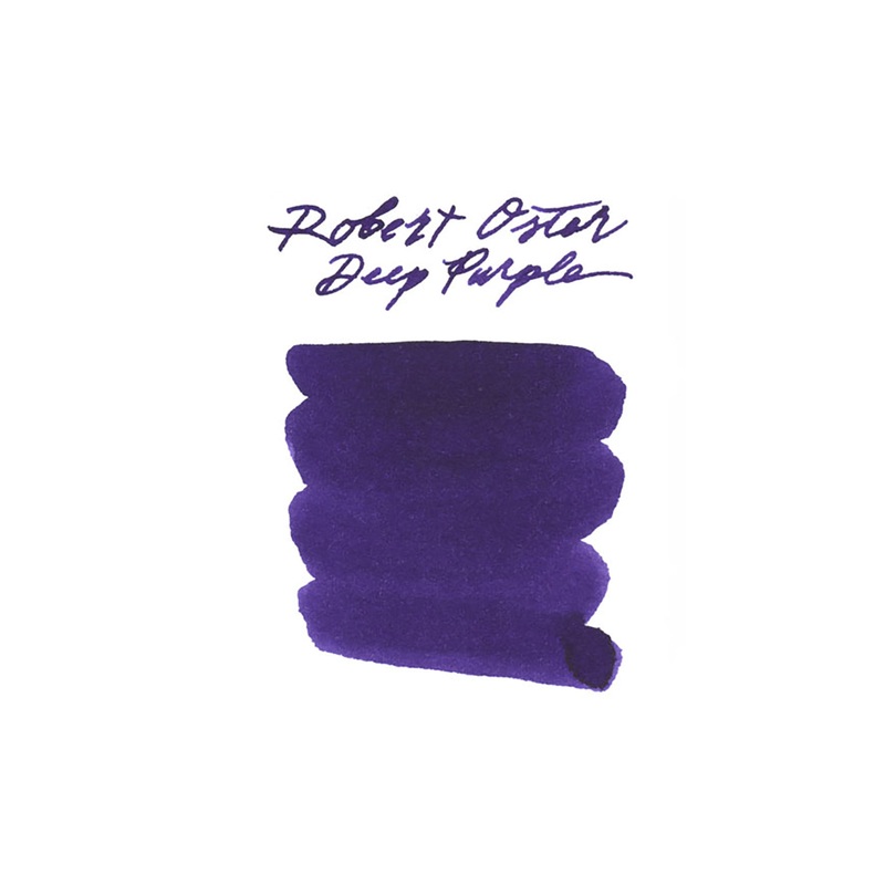 Robert Oster Deep Purple – Ink Sample