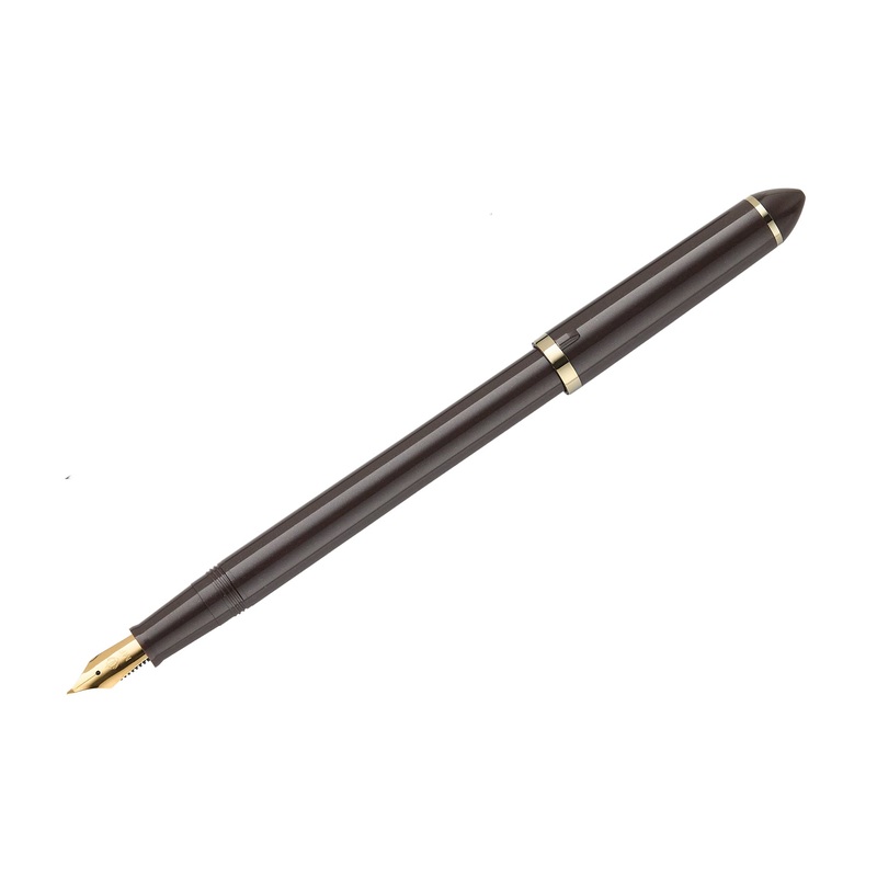 Sailor Compass Fude De Mannen Fountain Pen – Pearl Brown, 40