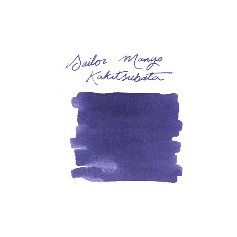Sailor Manyo Kakitsubata – Ink Sample