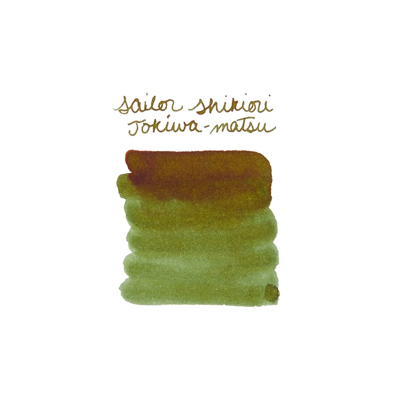 Sailor Shikiori Tokiwa-matsu – Ink Sample