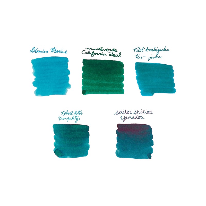 Teal Ink Sample Set