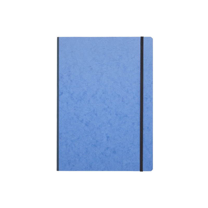Clairefontaine Basic Clothbound A4 Notebook – Blue, Lined