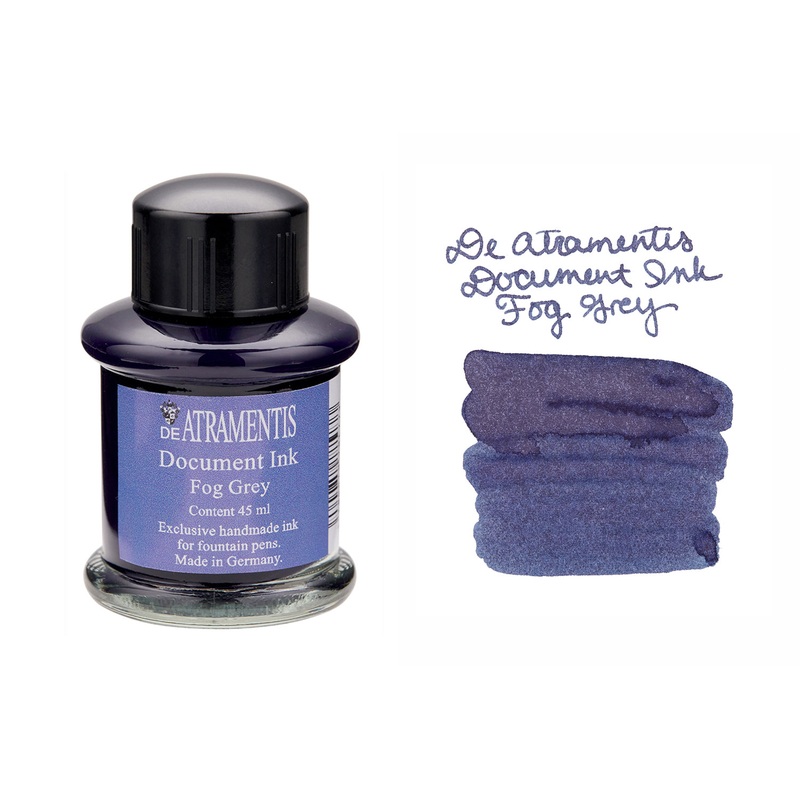 De Atramentis Document Ink Fog Grey – 45ml Bottled Ink