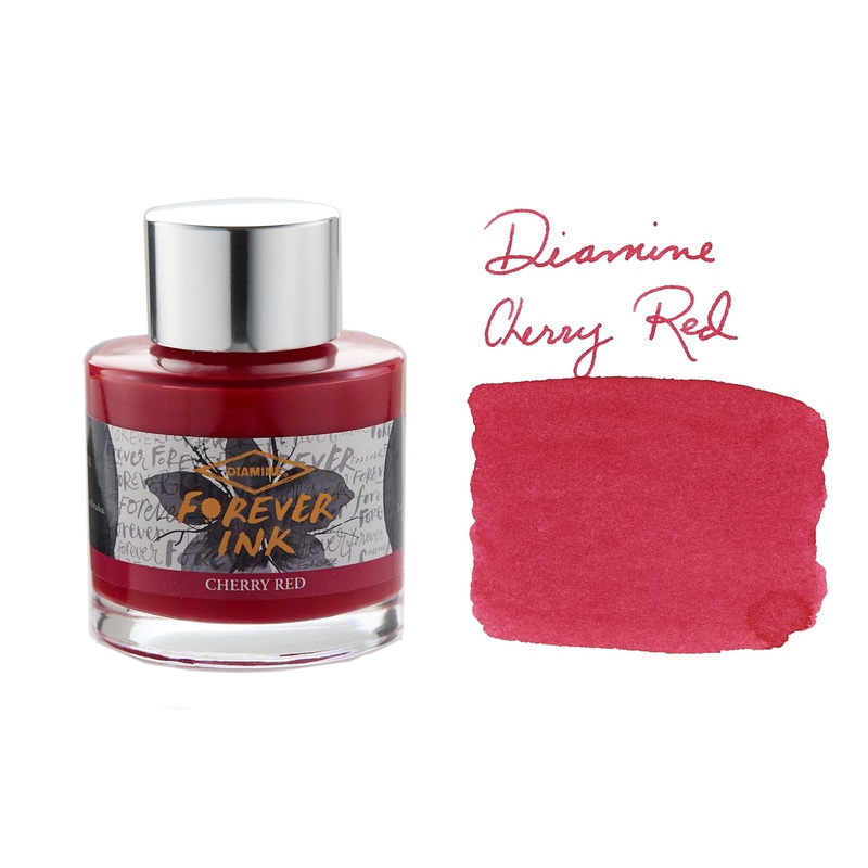 Diamine Forever Cherry Red – 50ml Bottled Ink