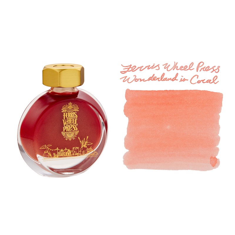 Ferris Wheel Press Wonderland in Coral – 38ml Bottled Ink