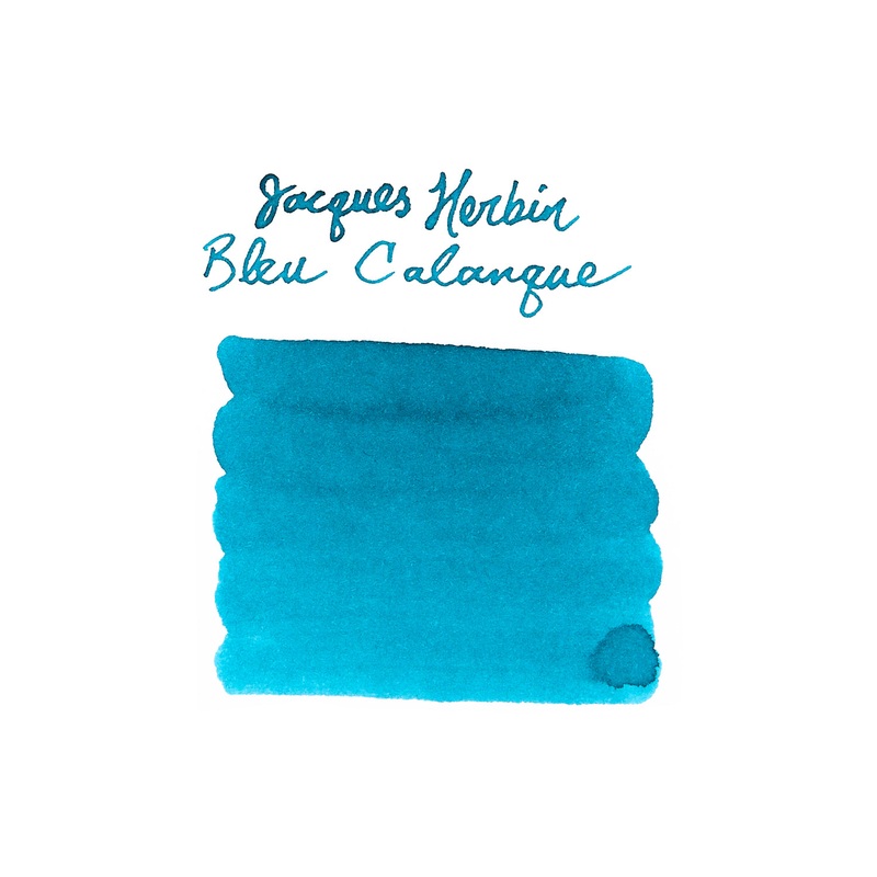 Jacques Herbin Bleu Calanque – Ink Sample